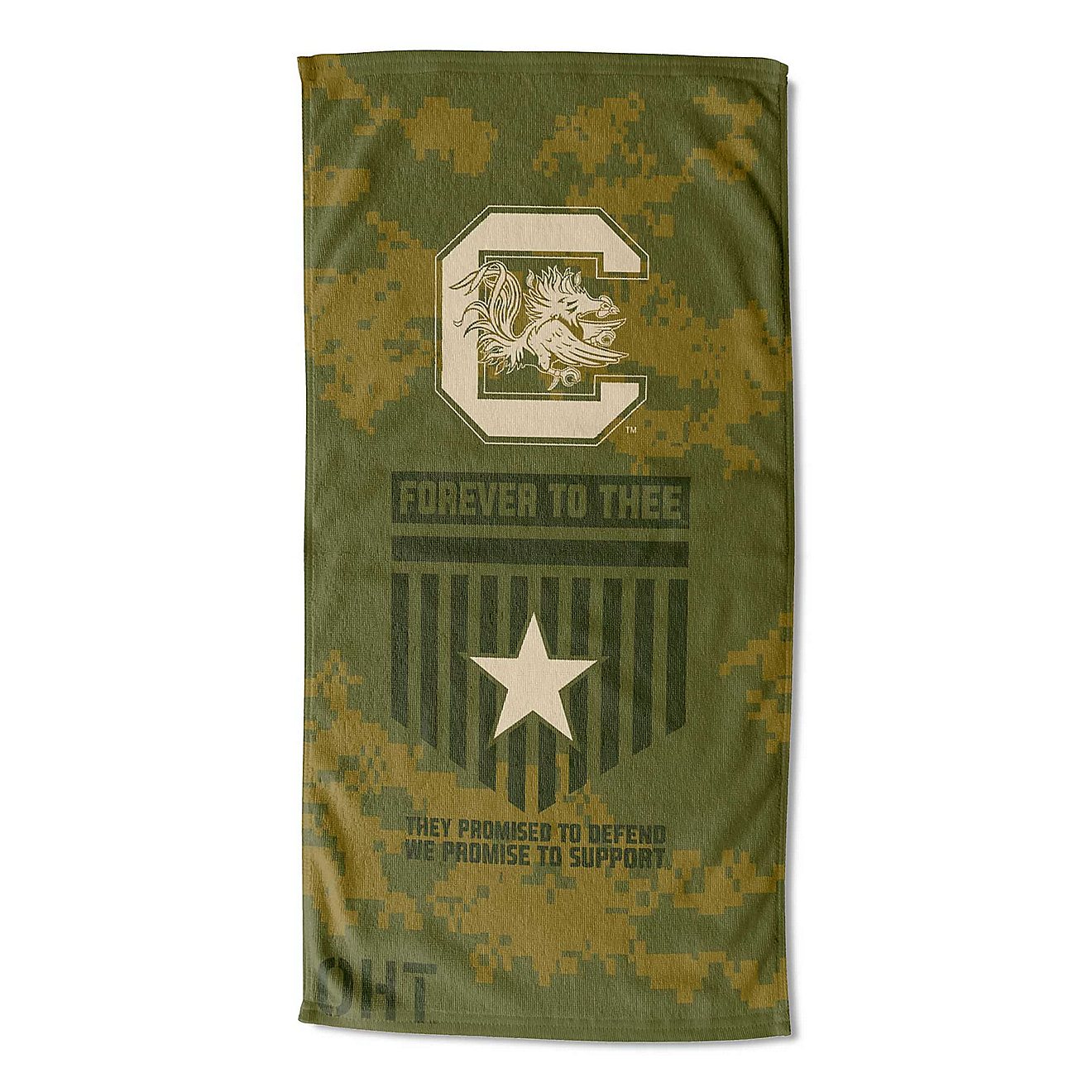 The Northwest Group South Carolina Gamecocks 30" x 60" OHT Military Appreciation Proud Beach Towel                               - view number 1
